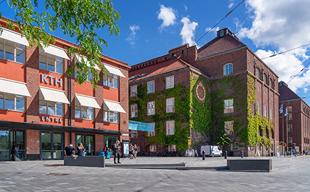 KTH Entré på KTH Campus